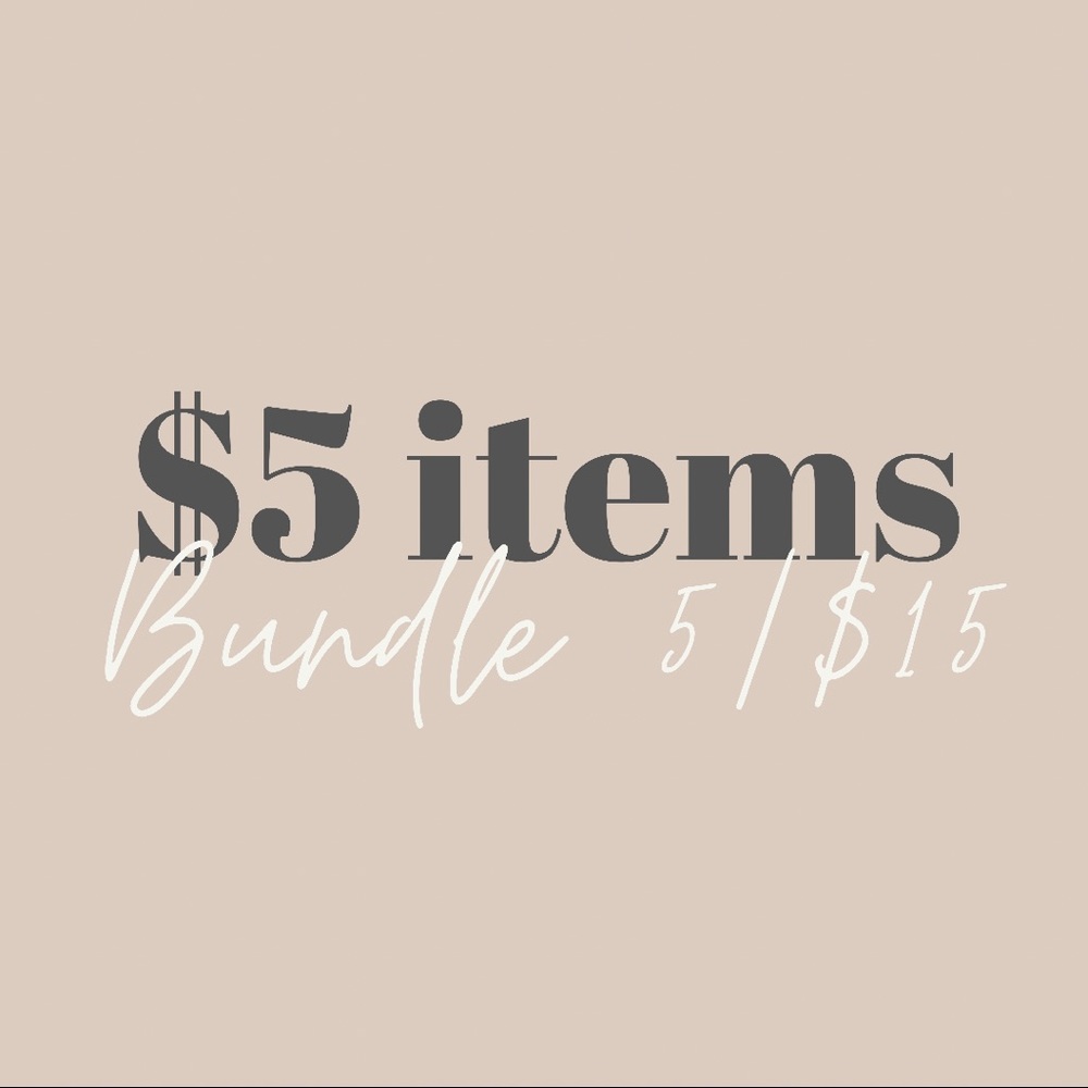 5/$15 Sale ✨